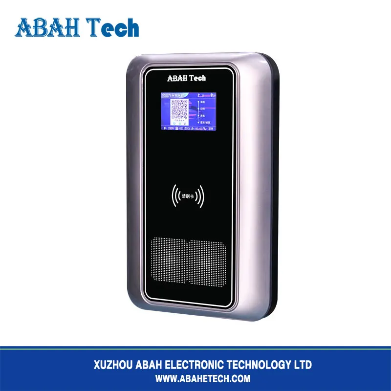 ABAH Hot sale 7kw Wall Mounted Charging Pile European American Standard