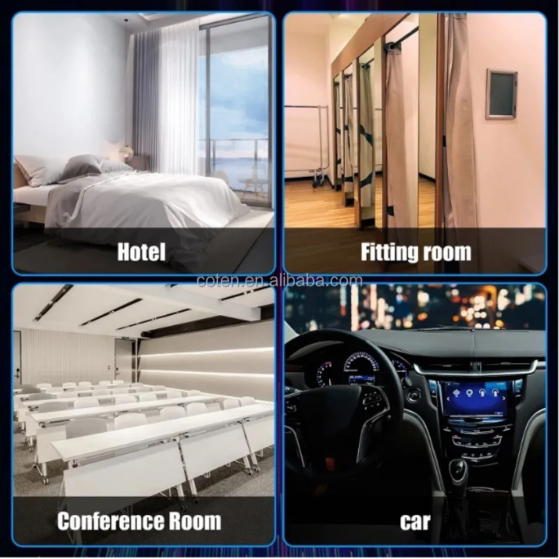 WT10  Anti Spy Bug Detector RF Detector Built-in Rechargeable Battery Wifi GSM GPS Tracker Wiretapping Spy Device Signal Detect