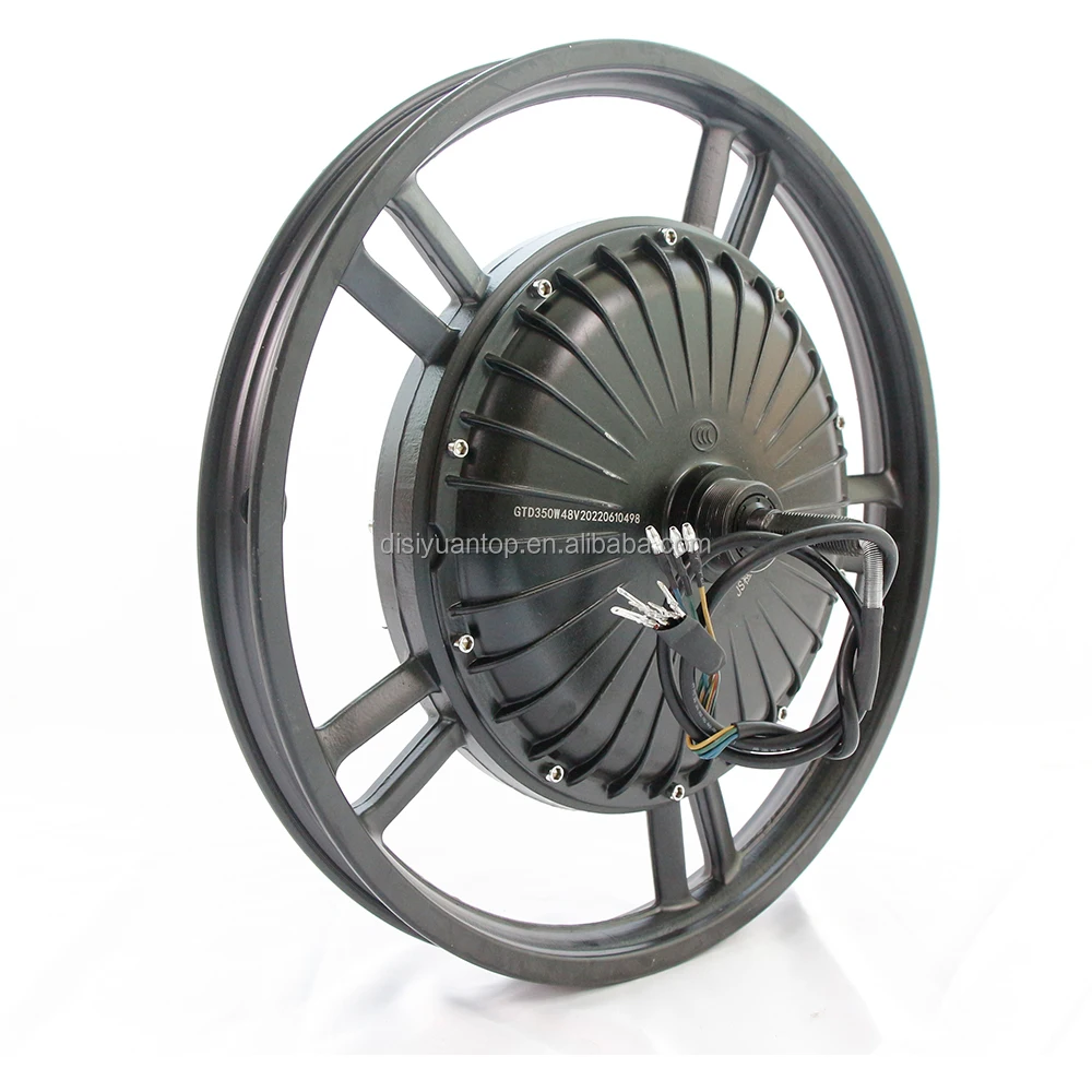 Disiyuan Factory 48V 350W 500W wheel electric bicycle kit motor