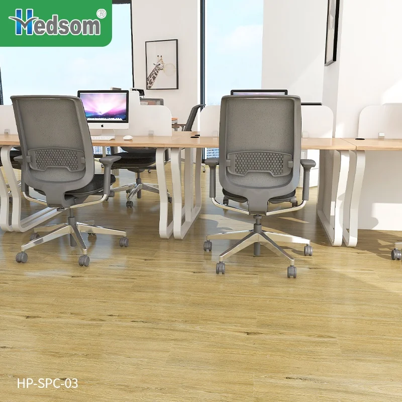 Direct Supplier Anti Slip SPC Click Tiles SPC Rigid Core Flooring Customized SPC 5mm Vinyl Tile For Indoor Decoration
