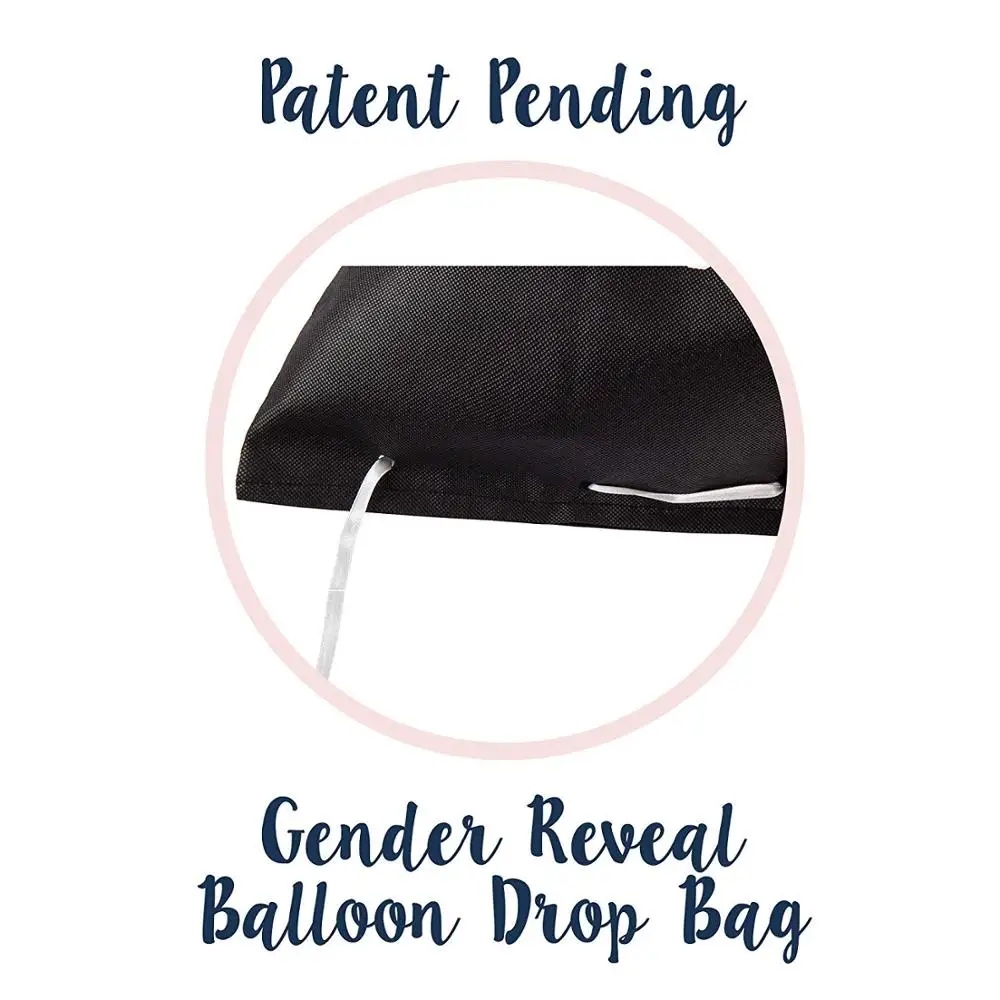 Gender Reveal Smoke Cannon Ideas Baby Shower Gender Reveal Balloon Drop Bag Gender Reveal Party Supplies