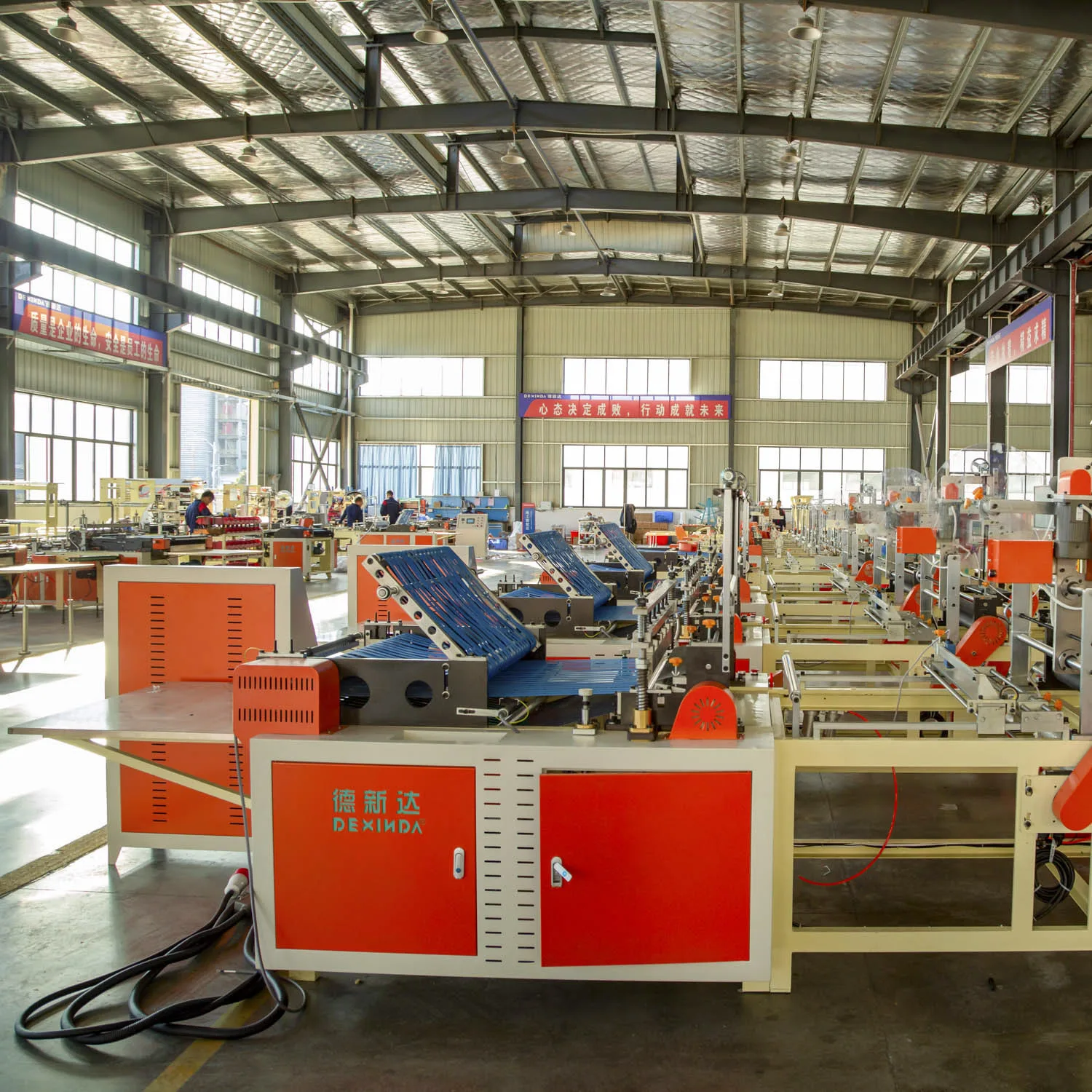 Fully Automatic Corn Starch Biodegradable Poly DHL Express Courier Bag Making Machine