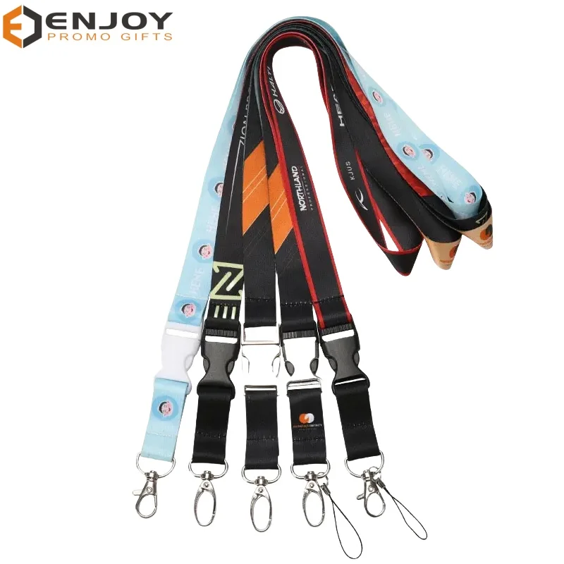 Promotional Custom Printed Neck Polyester Lanyard With Logo