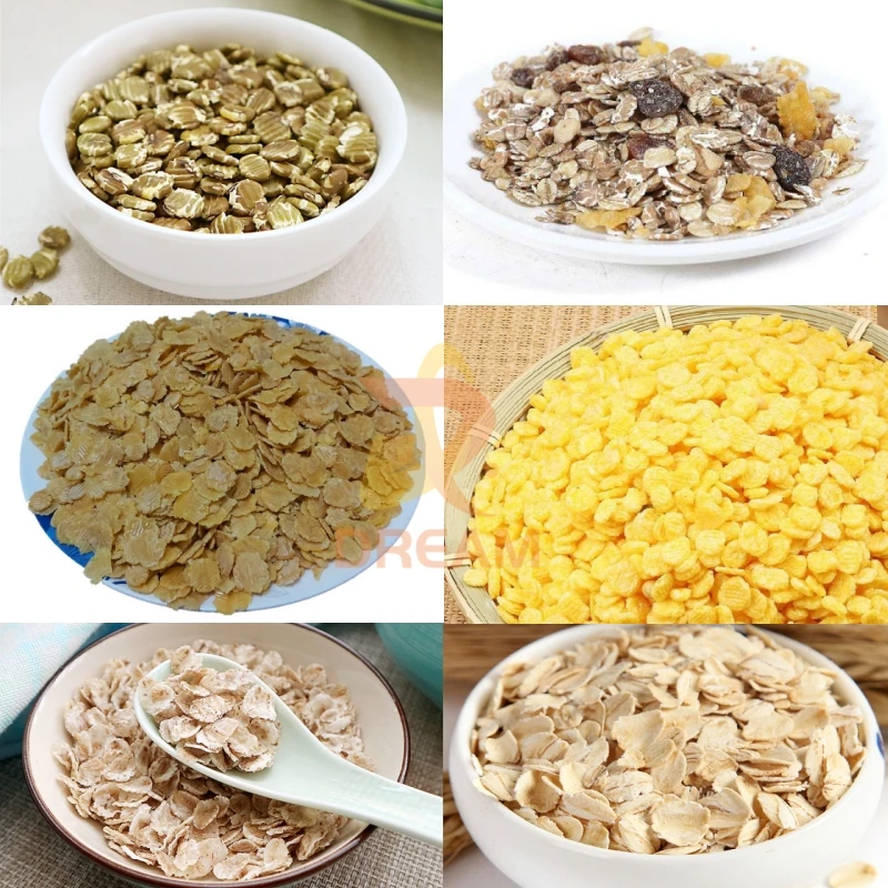 Автоматическая машина для производства небольших кукурузных хлопьев рисовых пшеничных