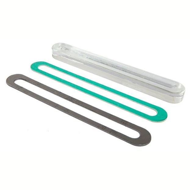 Customize DIN7081 Klinger Reflex Sight Gauge Glass Tempered Borosilicate Reflex Boiler Level Gauge Glass