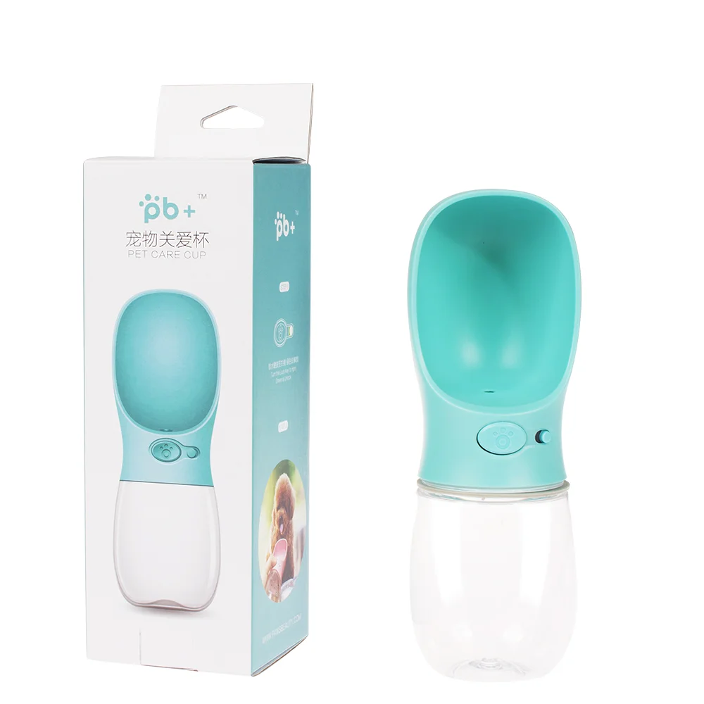 Оптовая продажа с фабрики пластиковые бутылки для воды путешествий на открытом воздухе собакой