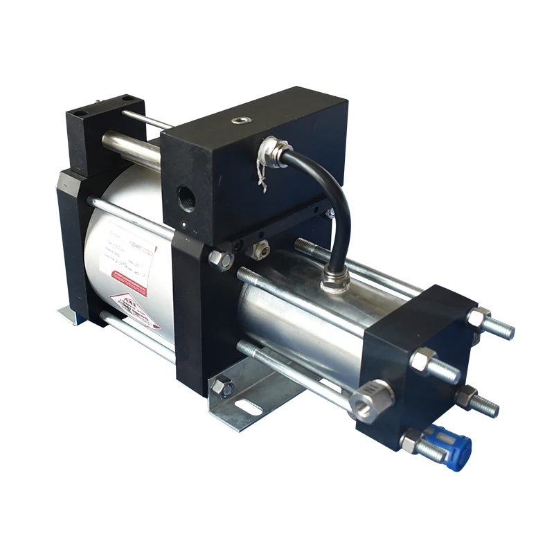 Best Quality Compressed Air Driven Pressure Liquid Helium Hydrogen Oxygen Nitrogen Natural Gas Booster Pump Cylinder