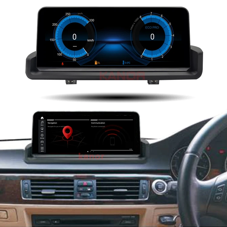 Right hand drive android 13 10.25' 4G LTE CARPLAY car audio for RHD BMW 320D E90 E91 E92 E93 dashboard display auto radio