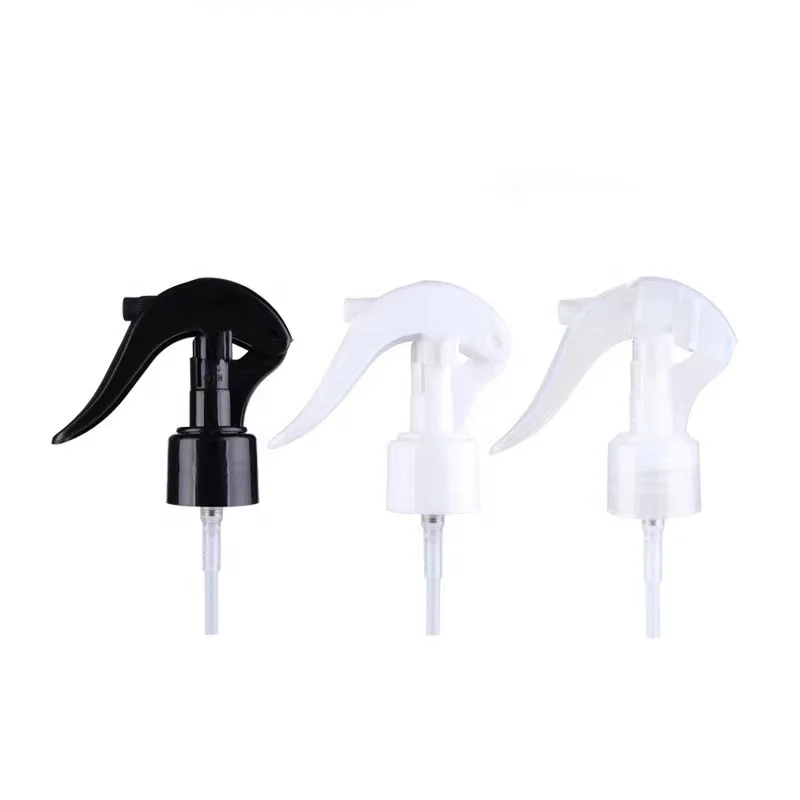 China factory 28/410 plastic fine mist trigger sprayer nozzle cleaning mini trigger sprayer 24/410