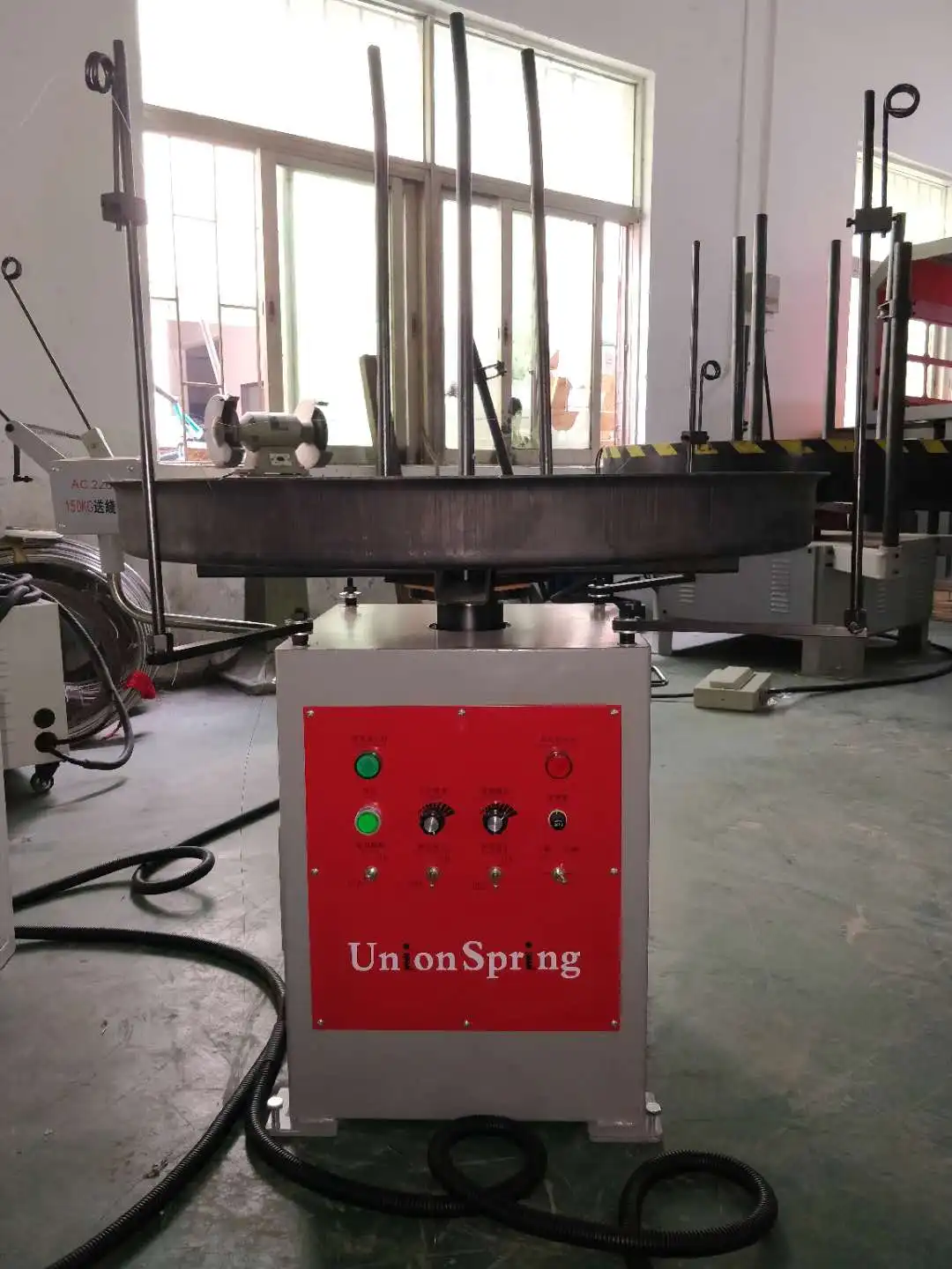 Efficient Mini Automatic Spring pressure Making CNC Spring Forming Machine  with rotation