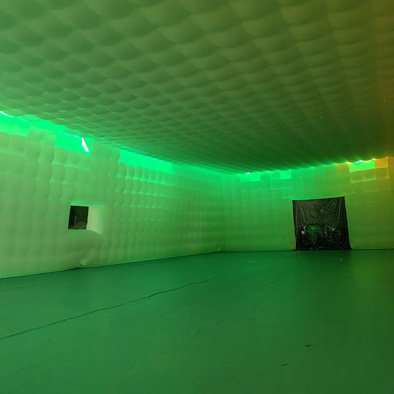 VIP Lounge Tent for Nightclubs Factory Price Inflatable Nightclub with Comfortable Sofa for Nightclub Decor