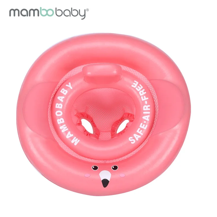 Mambobaby Non-inflatable Float Baby Swimming Ring Swim Trainer Inflatable Pool Float Boat Mambobaby Air Free Baby Seat Float