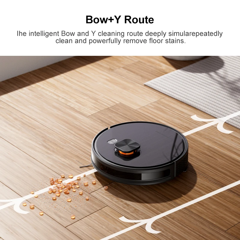 X7D Automatic Carpet Detection Dust Auto Empty Dock Mop Cleaner Vacuum And Mopping Smart Sweeping Robot