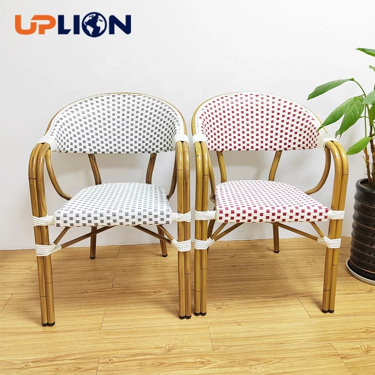 Uplion Durable Quality Modern Fashion Stacking Bistro Chairs For Wedding For Sale