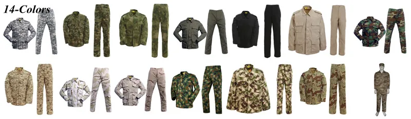 Tactical US BDU Suit Combat Wargame Paintball Camouflage Hunting Uniform suit