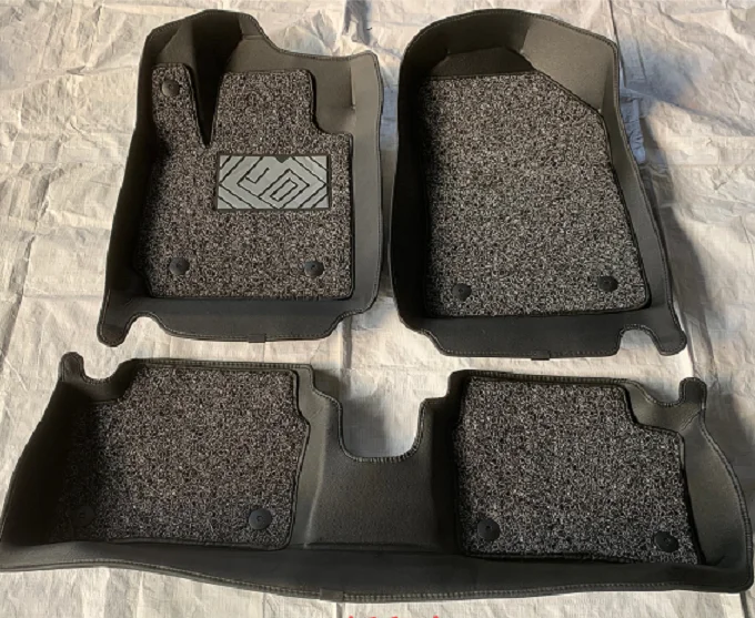 South America Right Side Drive 3D Car Mats Custom Car Floor Mats Special Luxury Leather Car Mats For Kia Morning 2016