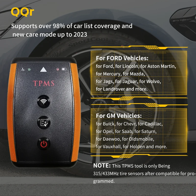 QQr Manufacturer Mini Bluetooth program activation OBD  Connector Professional Diagnostic Tool For Mechanics With bluetooth Tpms