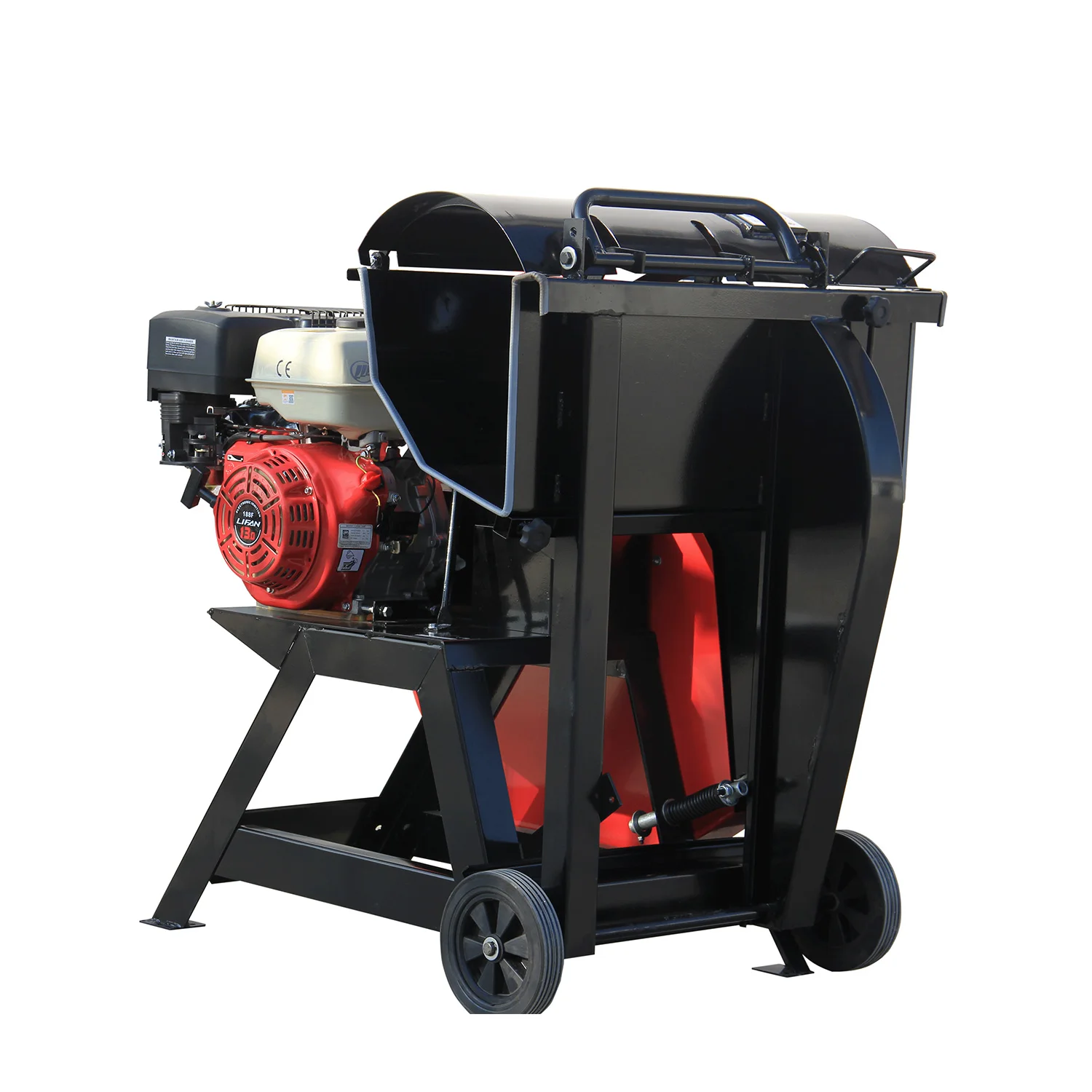 322 CE approved gasoline splitting 1 metre logscilcular machine power mild log cutter splitter pto thin cutting log saw