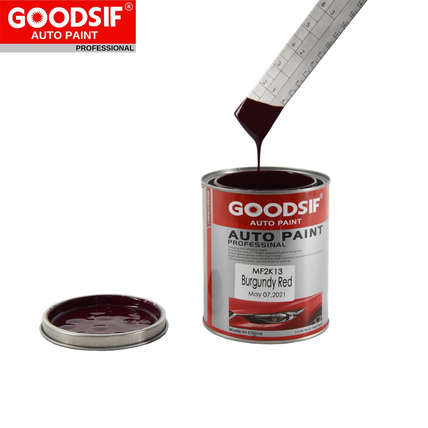 Automotive paint car paint 2K Solid color paint Basecoat car body repair protective varnish hardener primer