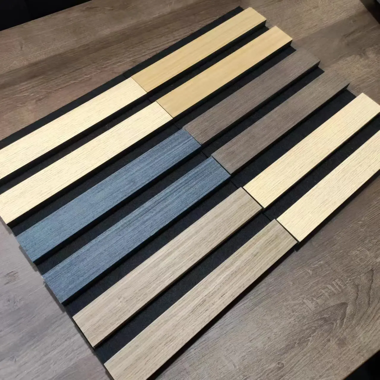 FEYT Eco-Friendly Sound Insulation China Wide Wood Slat Sound Proof Panel Boards