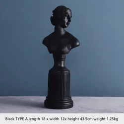 JD-N33 Nordic resin crafts portrait of the Virgin like the goddess of home furnishings art sculpture like handicrafts