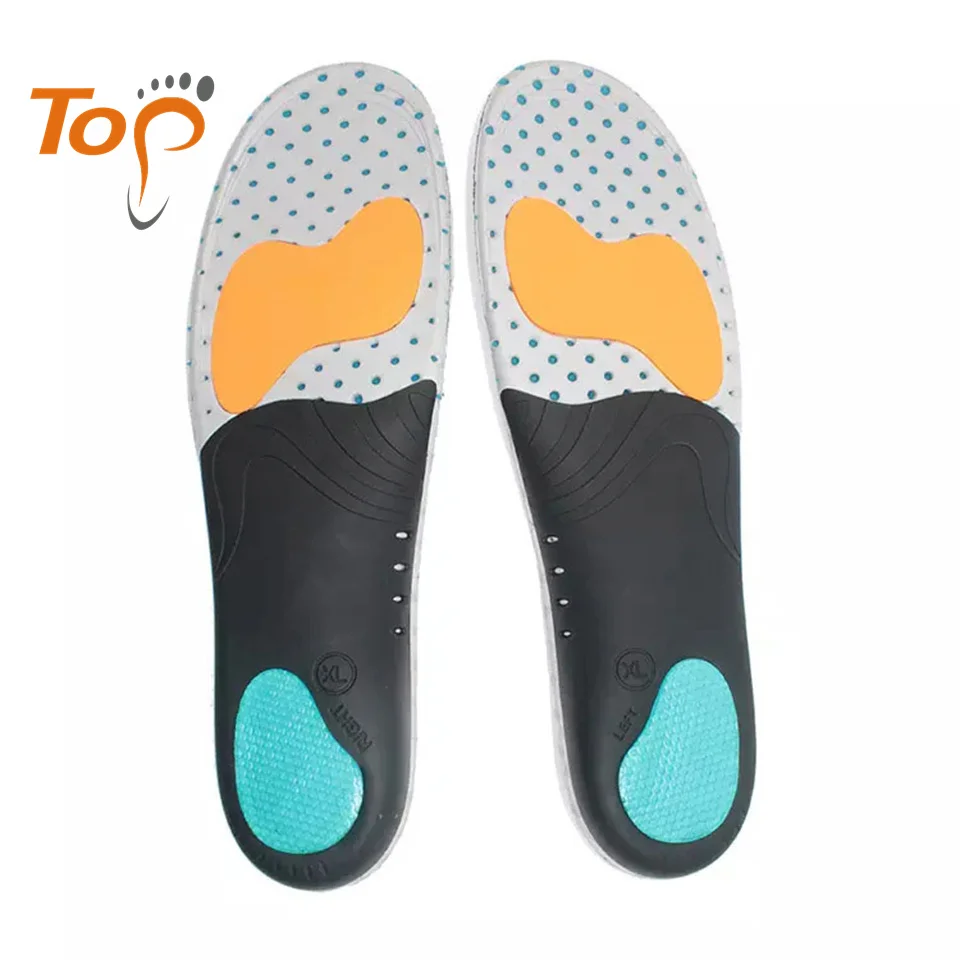 Factory shoe inserts sports & comfort flat feet and plantar fasciitis arch support orthopedic insole