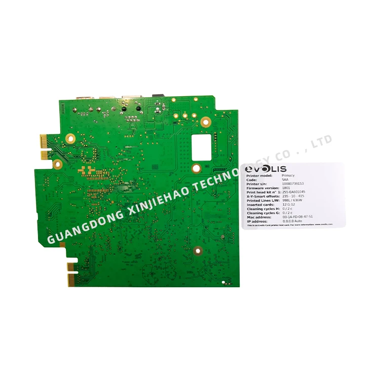 Evolis Primacy2 ID Card Printer S10379 USB ETH USB-HUB Mainboard Control Panel Motherboard