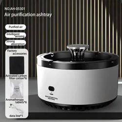 Creative customized mini intelligent ashtray electric smokeless ashtray air purifier
