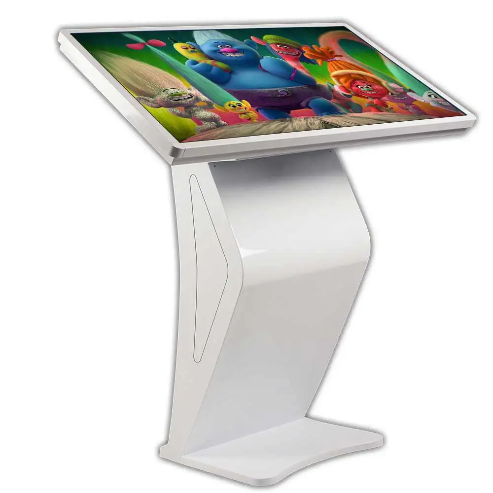 Digital information signage advertising display video screen LCD interactive touch self service kiosk