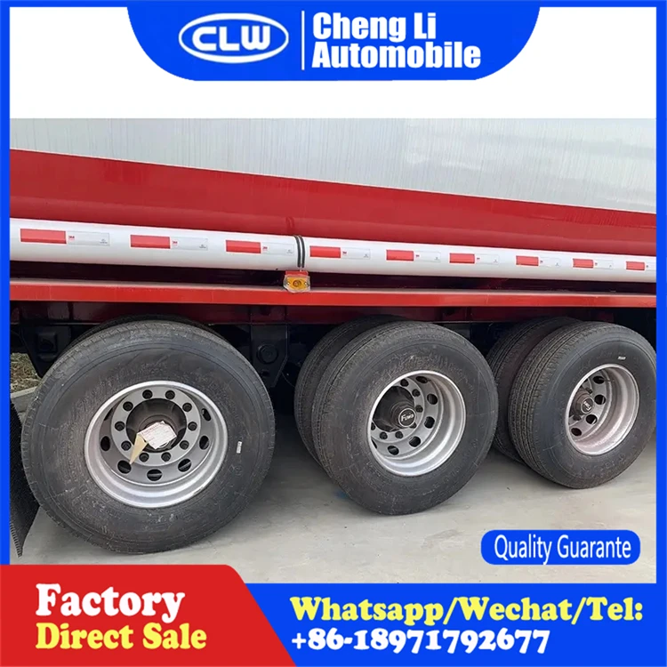 China 3 Axles 40000 Liters Carbon Steel Diesel Fuel Crude Oil Liquid Transport Tanker Semi Trailer