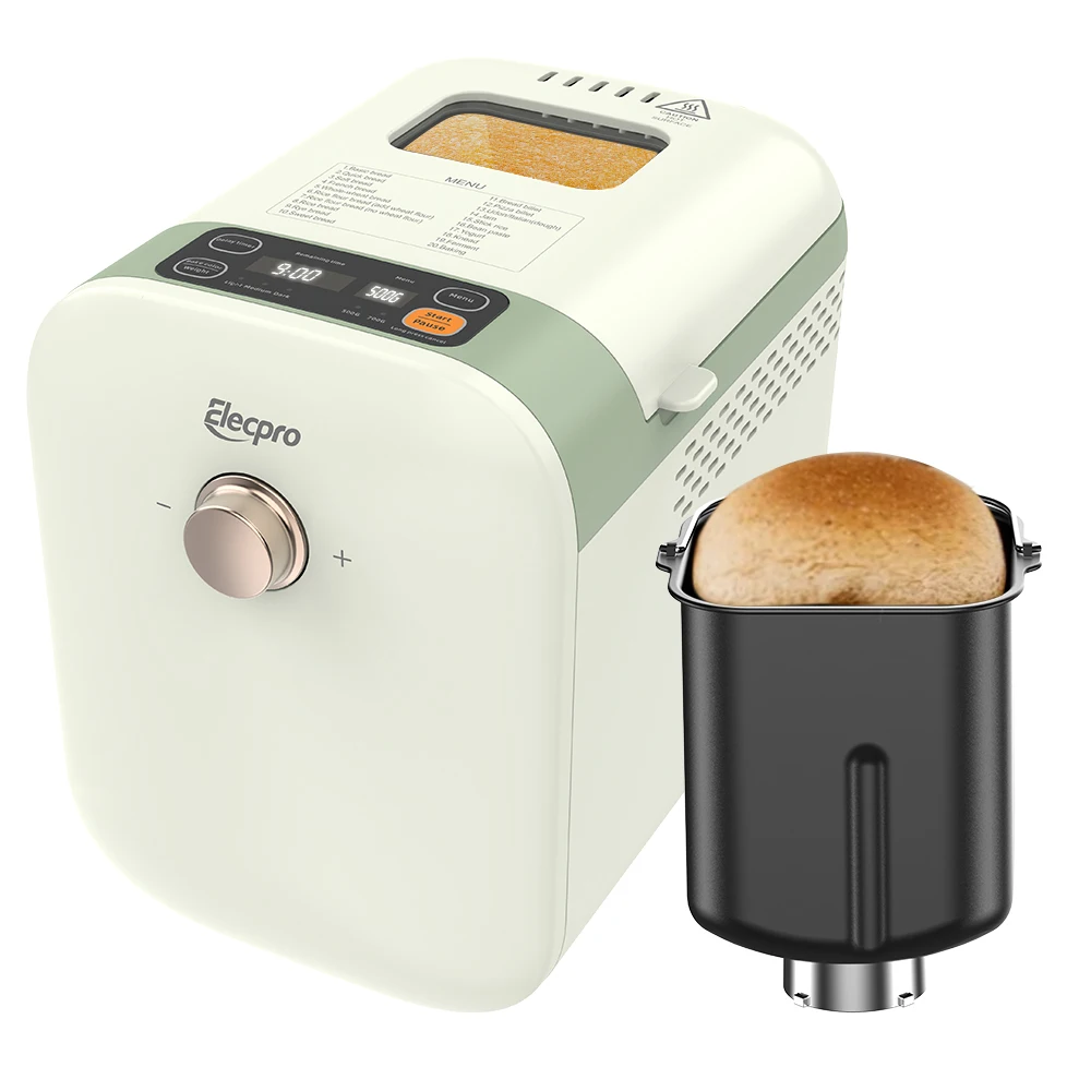 2024 New design 1.5Lb bread making machine for home Professional Factory 20 Preset menus Bread Maker