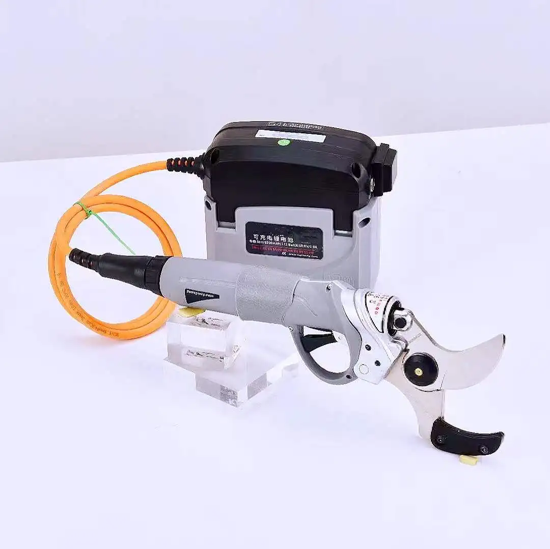 Dropshipping In Stock Pruners 5CM Rechargeable Electric Lithium Garden Battery Pruner Scissors