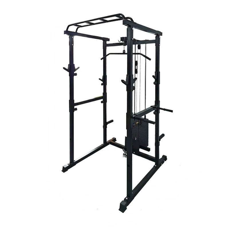 
Pull-ups Stretching Training Gym Fitness Adjustable Barbell Squat Rack gym power racks with plates 
