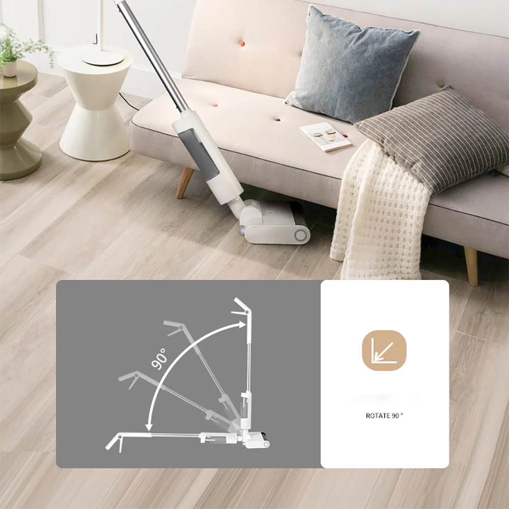 SWDK Cordless Sweeping & Mop Magic Floor Cleaner For Household