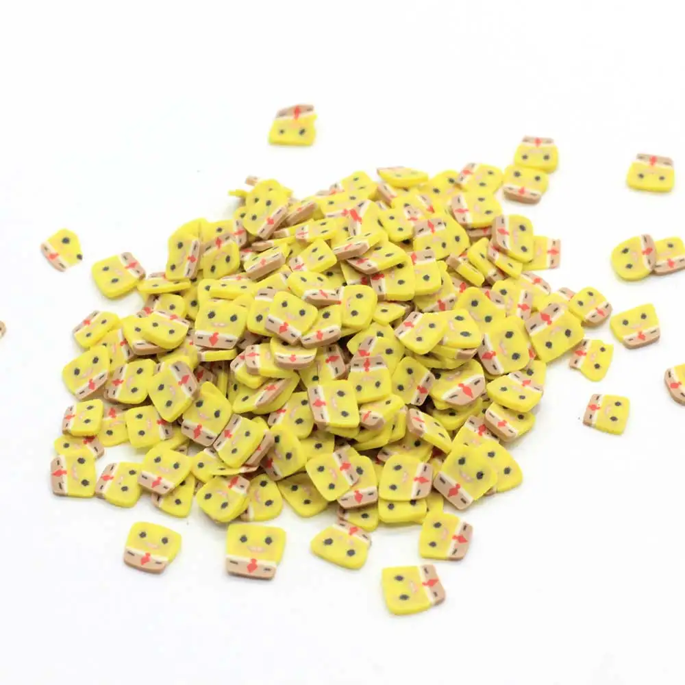 
Discount New Anime Character Clay Slices Polymer Soft Clay Cartoon Animals Sprinkles Crafts Slime Accessories DIY Making 4*5mm 
