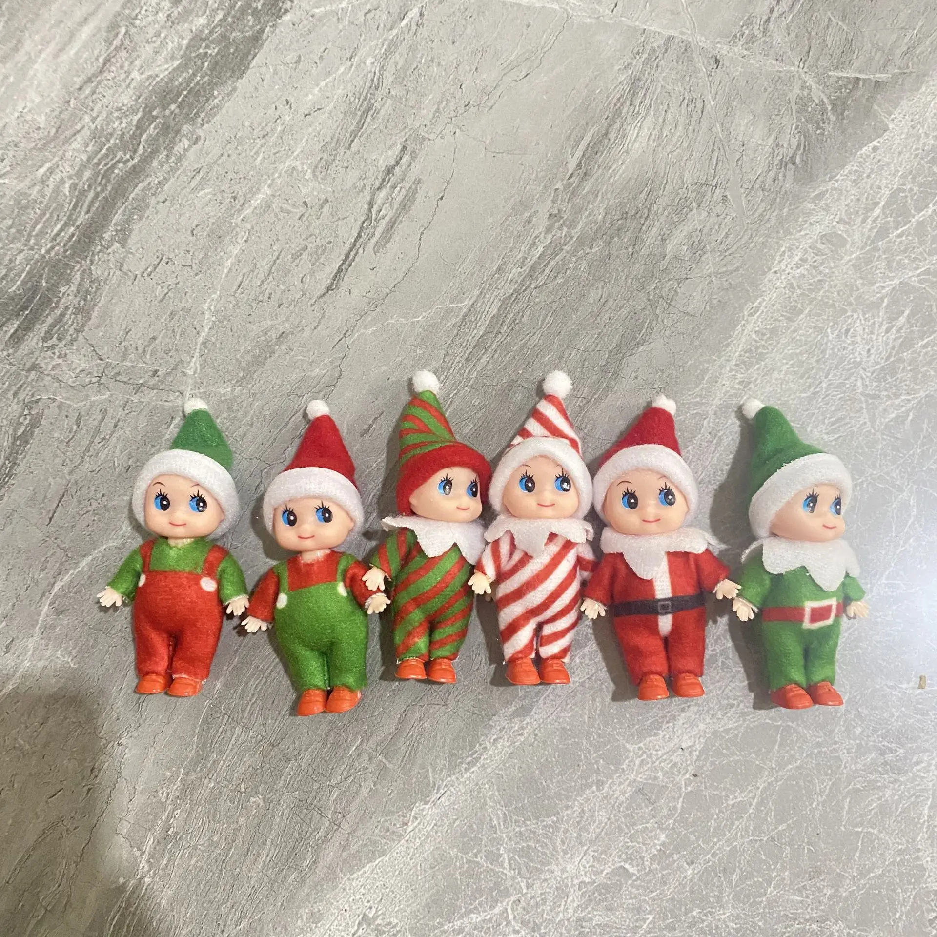 Christmas Doll Baby Elves Dolls Movable Arm Leg Elf Doll Dollhouse Toy