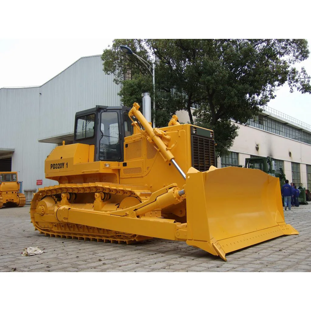Automatically Speed Machine Bulldozers PENGPU PD320Y Crawler Bulldozer Brands with Track gauge 2140mm