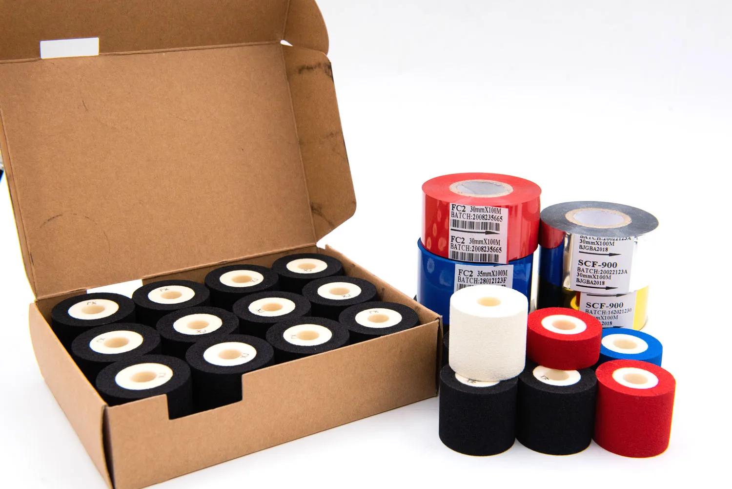 Code Print Machine Used 36mm*32mm Fineray Printing Ink Thermal Transfer Hot Printing Code Ink Roller