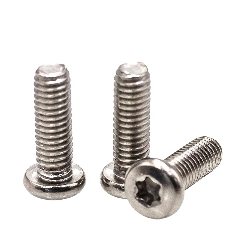 M3 Stainless steel, Torx Round Head with phillips slot bottom price and reliable quality, customization supported,machine screw