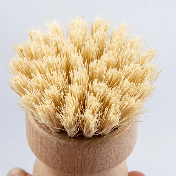 Cheap Wood Soft Sisal Eco Friendly Dish Brush Dish Washer Brushes