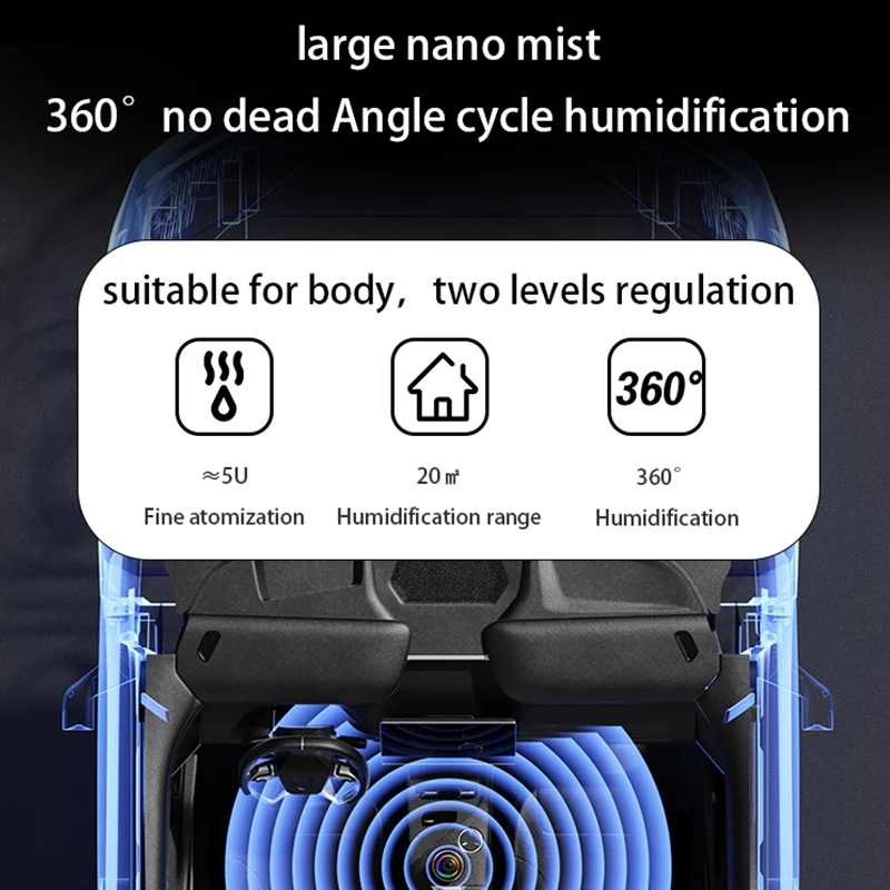 Best Selling 280ml Mini USB Air Humidifier Bottle Portable Colorful Air Humidifier for Bedroom Home Car