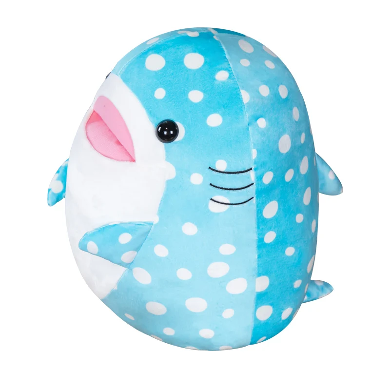 Hot selling Custom Cartoon Cute Sea Creature Whale Stuffed Animal New Products Animal Tiger Shark Baby Comfort Pillow Plush Toys
