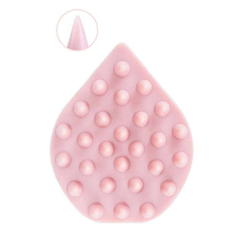 New Food Grade Silicone Scalp Massage Comb Shampoo Hair Washing Brush
