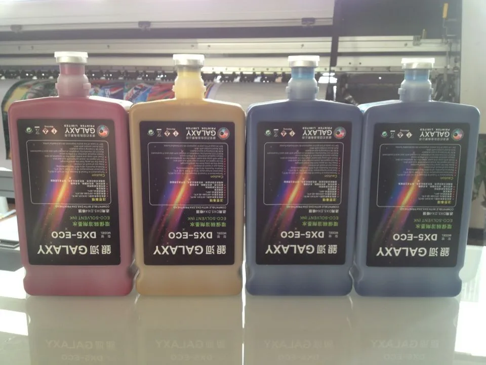  Чернила для цифровой печати galaxy ink/eco solvent ink/out door indoor printing ink