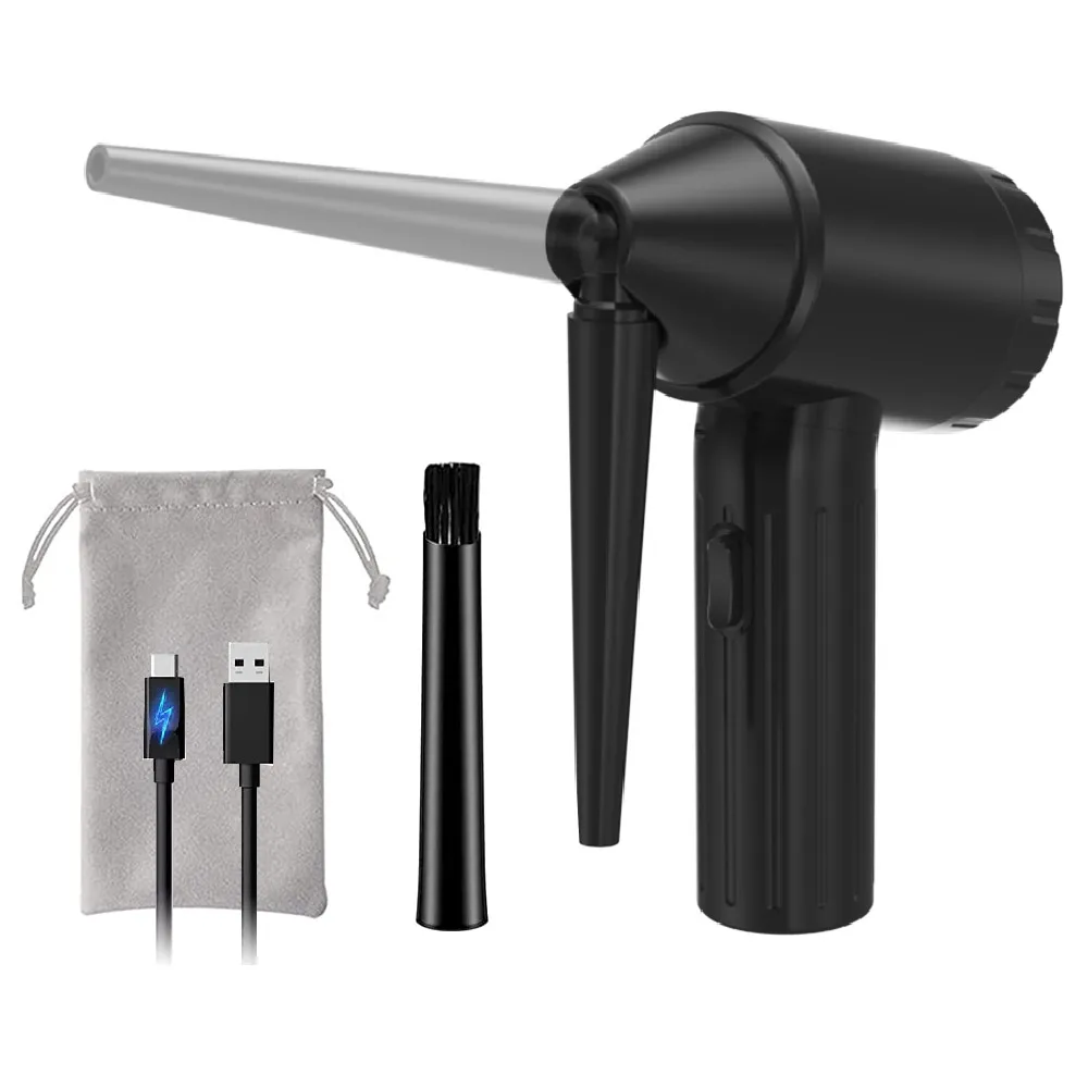 Cordless Air Duster ,Dust Cleaner Rechargeable Battery Mutip-function air blower