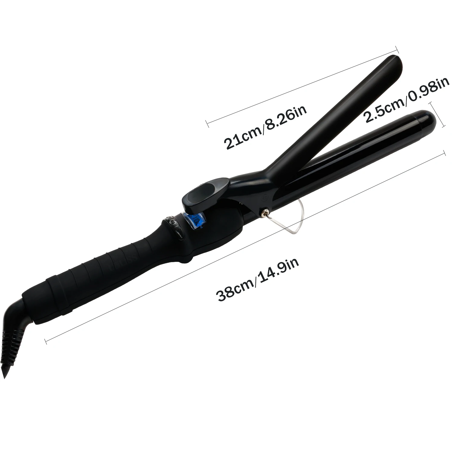 25MM Hair Curling Iron Thermal Conductor Extension Curling Iron 360 Rotating Curling Iron