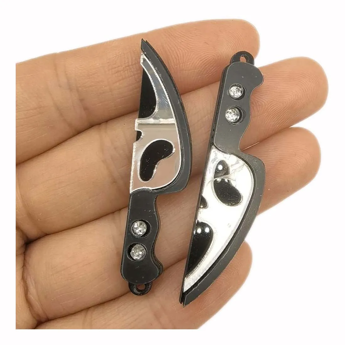 Акриловые Подвески Нож Череп для Хэллоуина серьги ювелирные изделия аксессуары