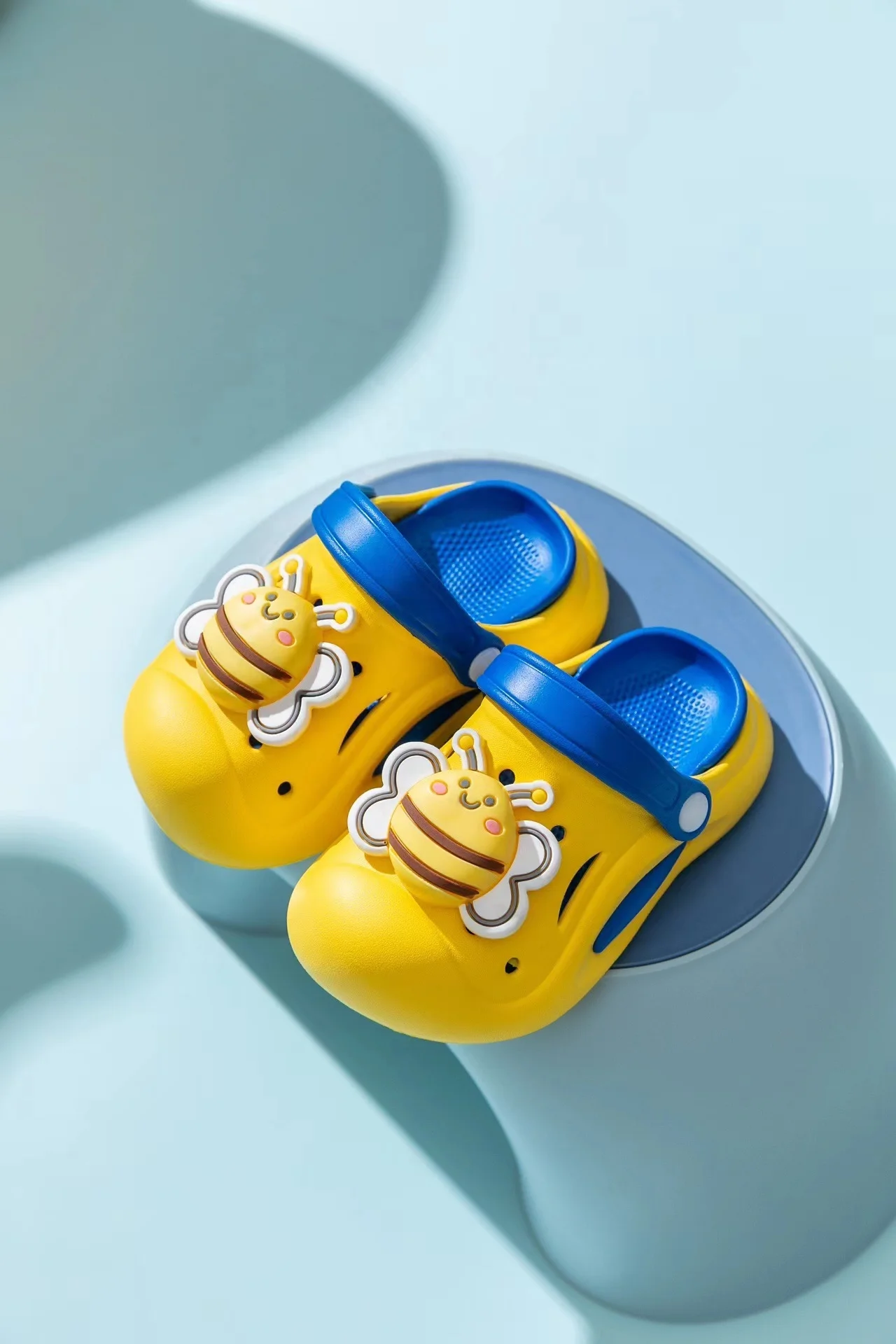 SATU Wholesale Baby Slides Sapceman Fresh EVA Clogs Sandals Soft Sole Summer Toddler Slides Slippers For Kid