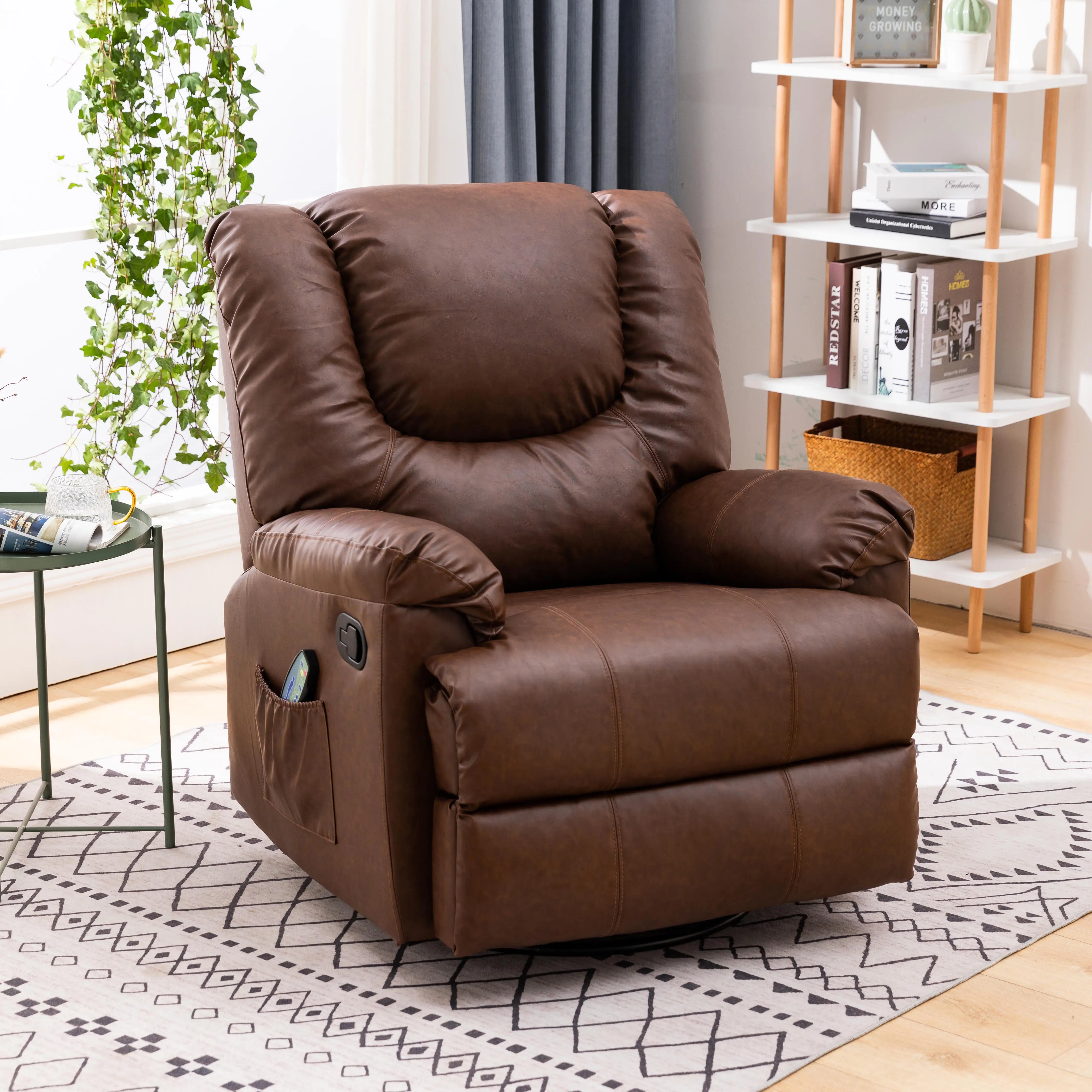 Living Room Furniture Reclining Sofa Sets Living Room Smart Armchair Recliner Sofa Set