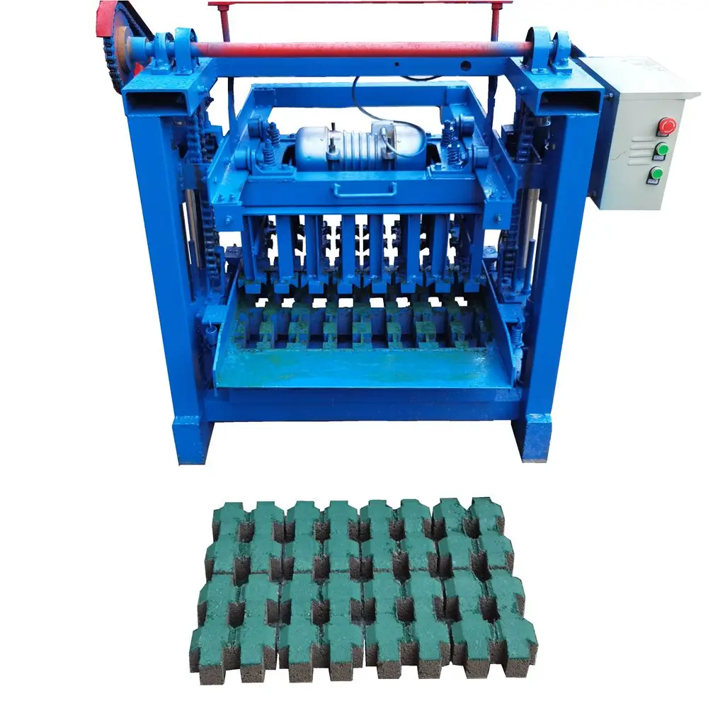 Building Construction Machine Automatic Lifting Curb Block Forming Concrete Brick Making Machinery